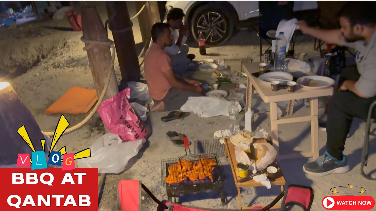 BBQ Night on the Mountain! Kantab Beach Adventure with Friends 🔥🌙