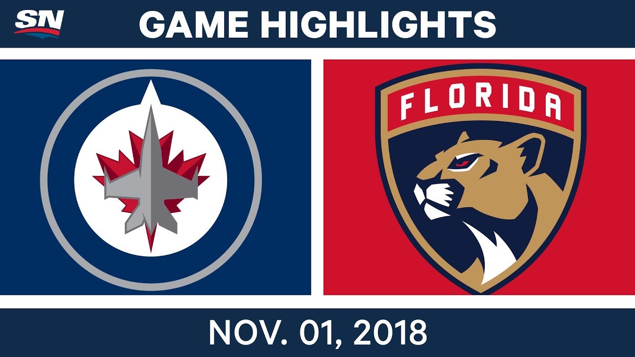 NHL Highlights | Jets vs. Panthers – Nov. 1, 2018