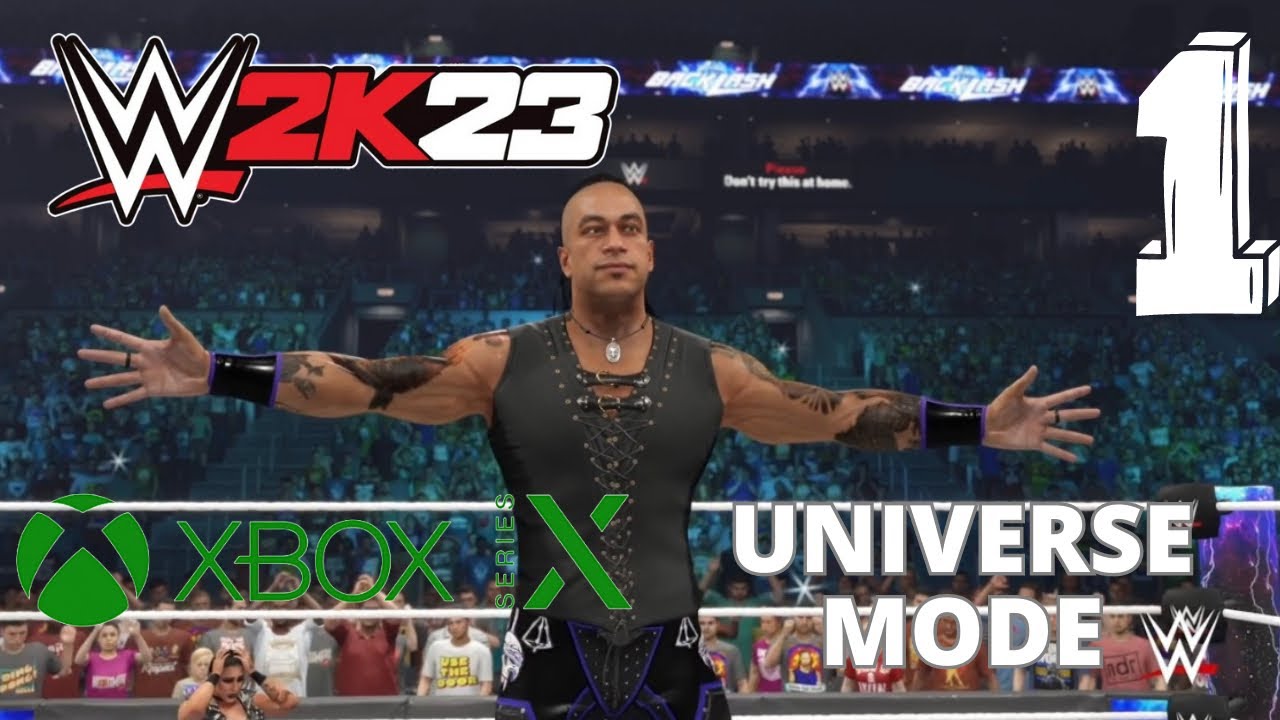 wwe 2k23 gameplay | UNIVERSE MODE