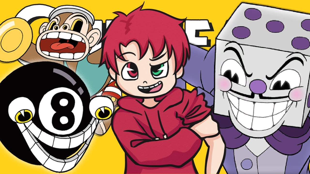 WSZYSCY BOSSOWIE KING DICE NARAZ 🎱 CUPHEAD PL