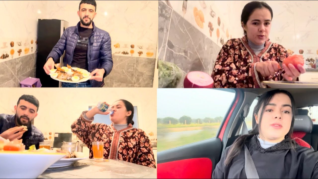 درت الحوت فالفران لأول مرة… 🐟👩‍🍳والنتيجة يا سلااااام ، خويا كلا تا شبع 🙈❤️