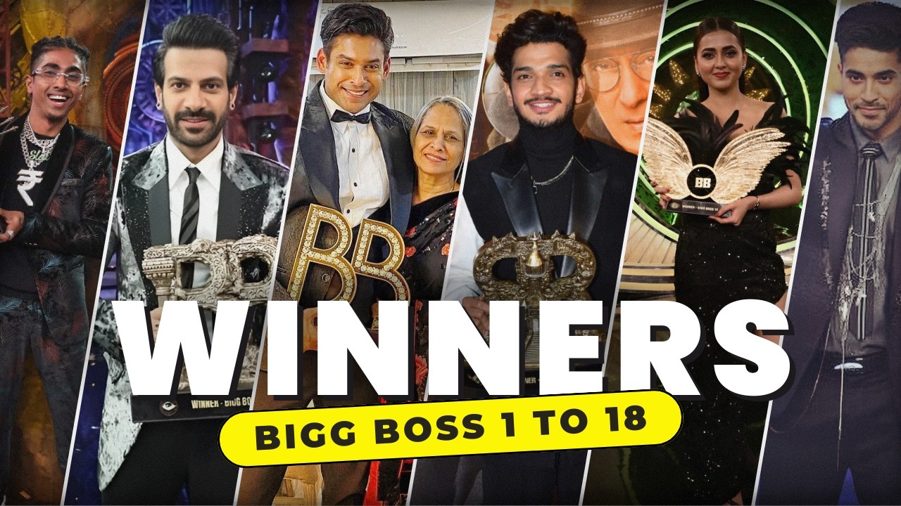 Most Epic Bigg Boss Season 1 to 18 Winning Moments  | Salman Khan | Colors TV