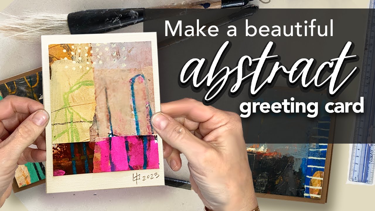 Make a Greeting Card That’s Also a Beautiful Piece of Art 🎨