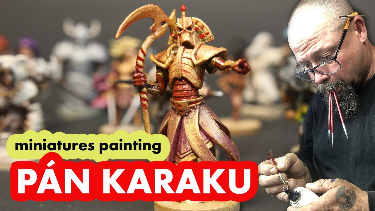 Maľujem pána KARAKU (miniature painting)