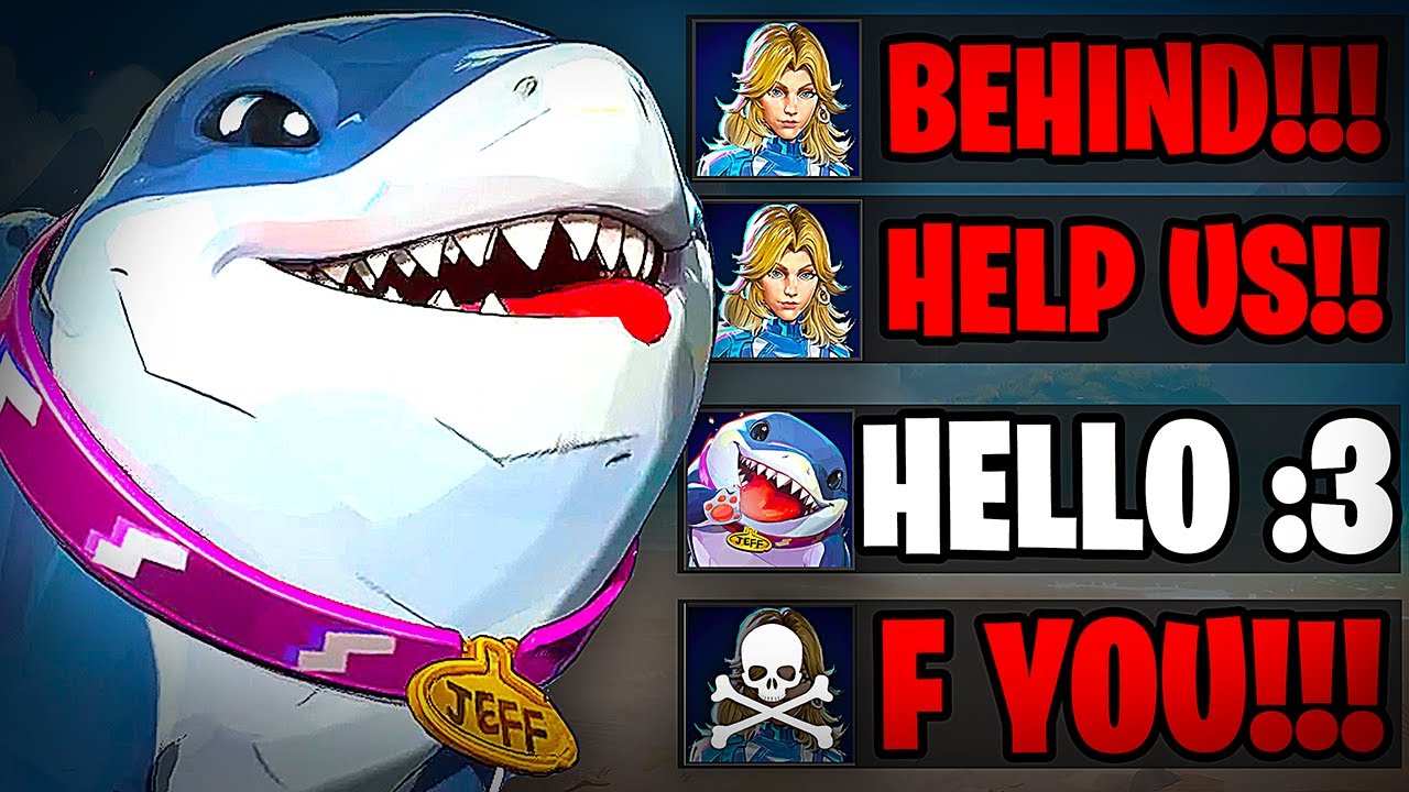 Когда они забывают посмотреть на Джеффа 1-го ранга (Marvel Rivals)