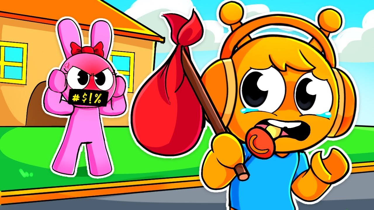 OREN BEBE se ESCAPA de CASA en ROBLOX! (Sprunki)
