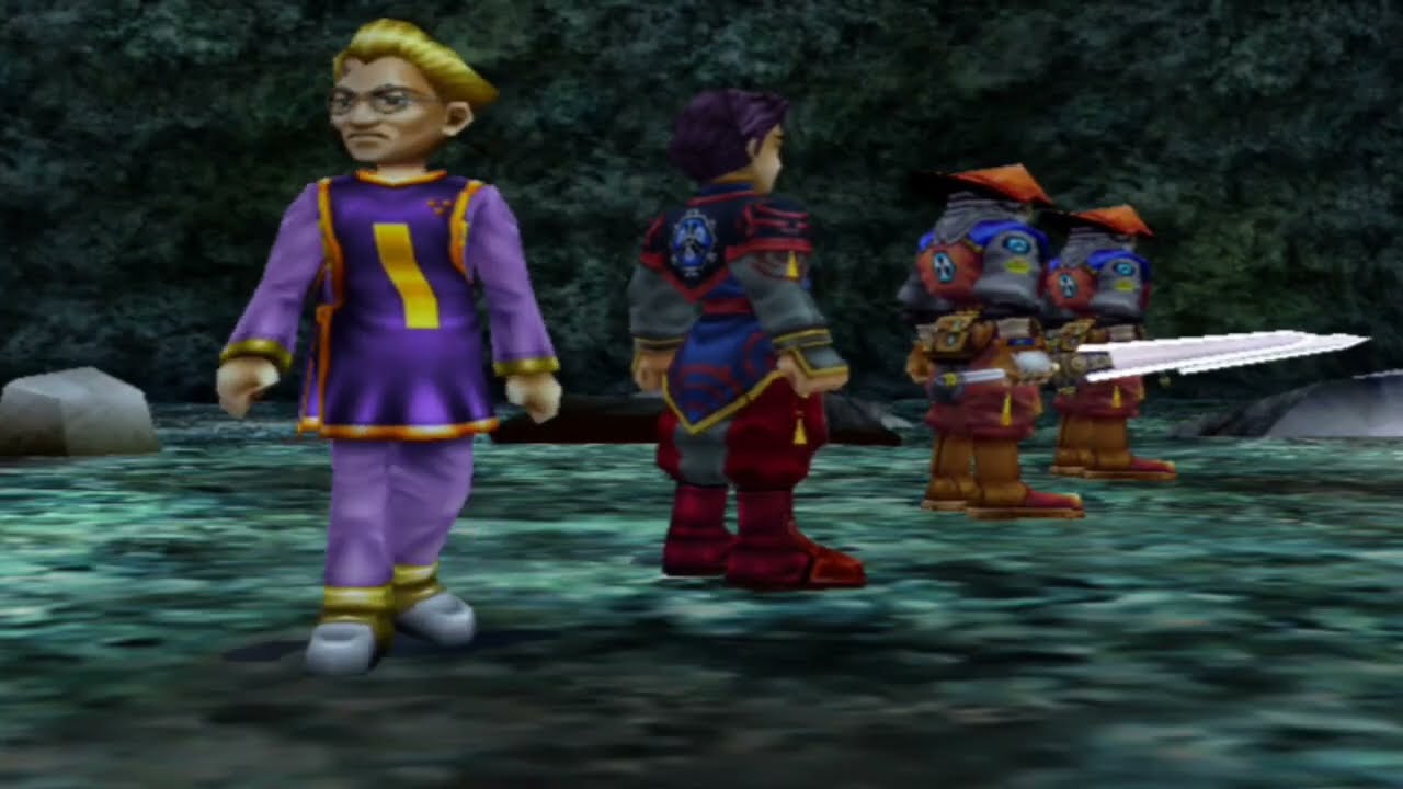 Grandia Xtreme - Colonel Kroitz Boss Fight