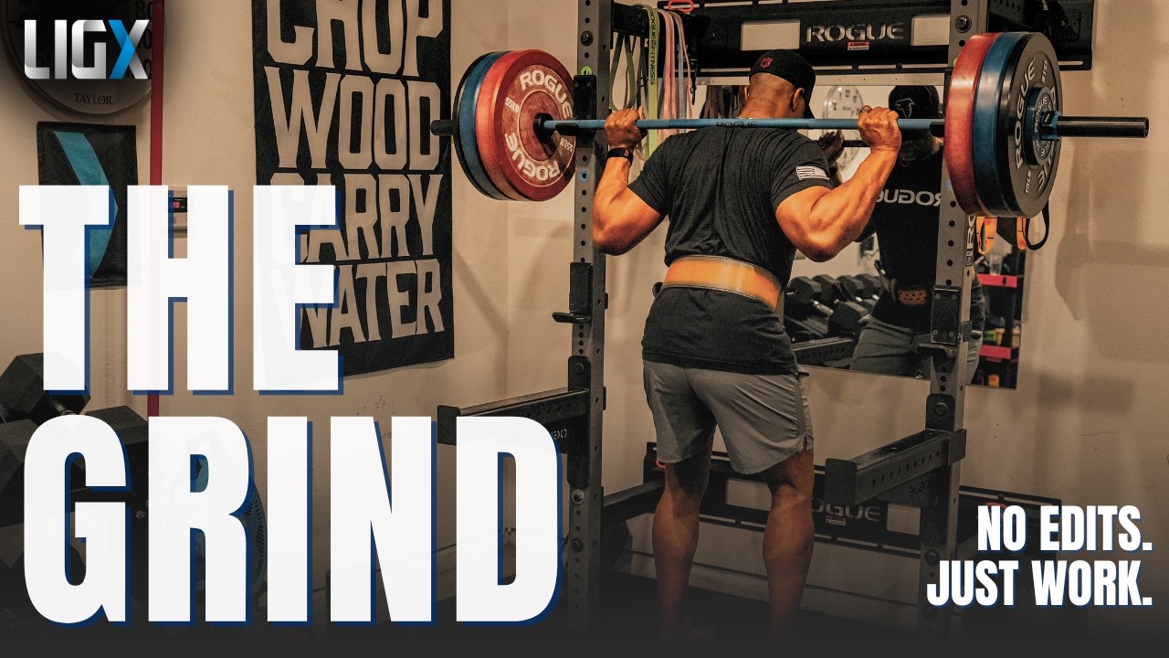 Chest & Light Squat Workout | The Grind Ep. 01