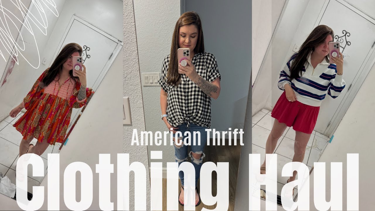 INSANE American Thrift Clothing Haul | Lululemon, Athleta, Michael Kors & More