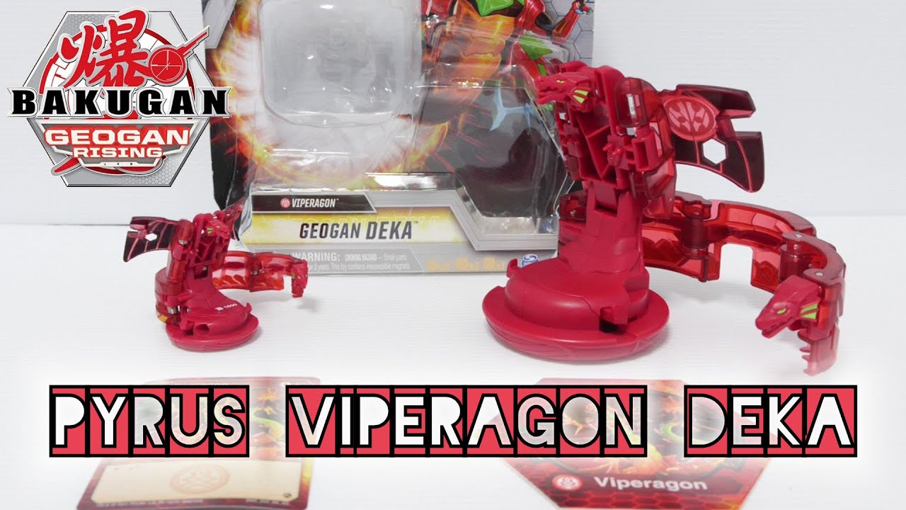 PYRUS VIPERAGON GEOGAN DEKA | Geogan Rising | BAKUGAN UNBOX