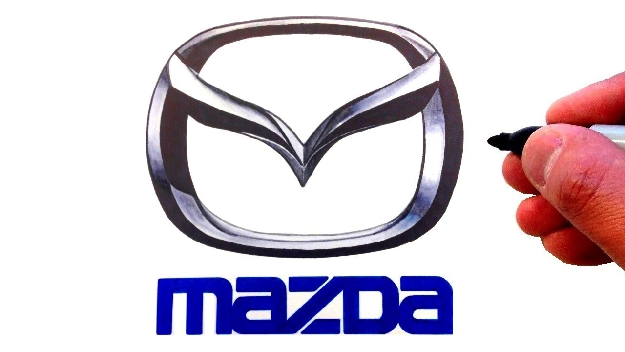 How to Draw the Mazda Logo