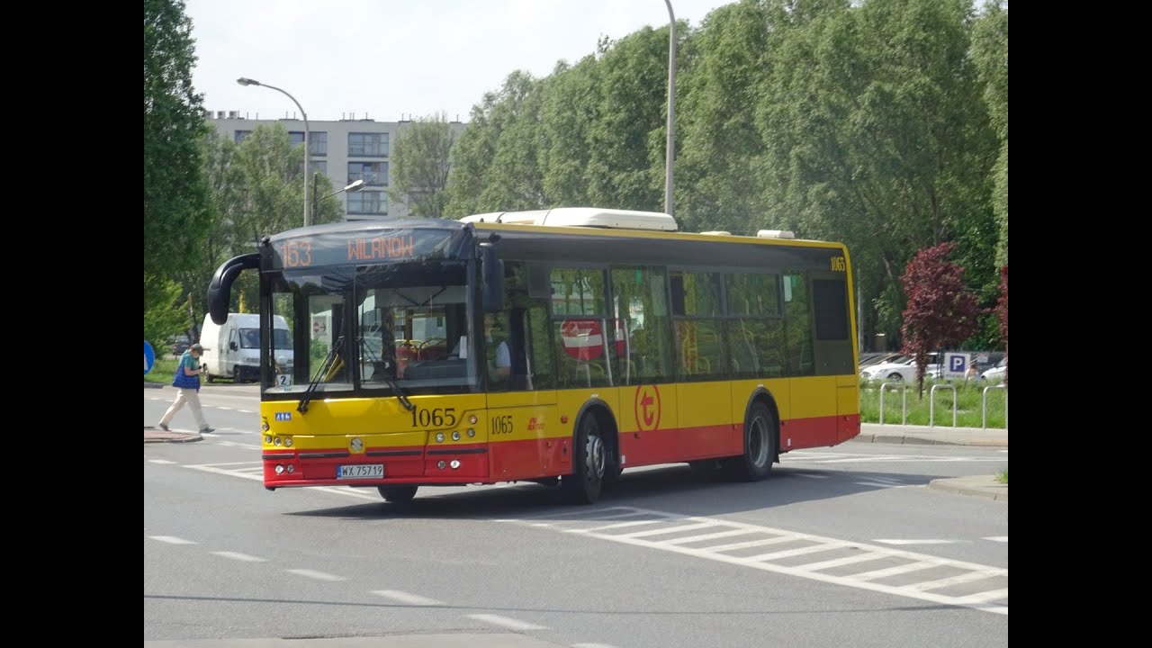 Linie autobusowe w Warszawie - 163 Stegny - Wilanów