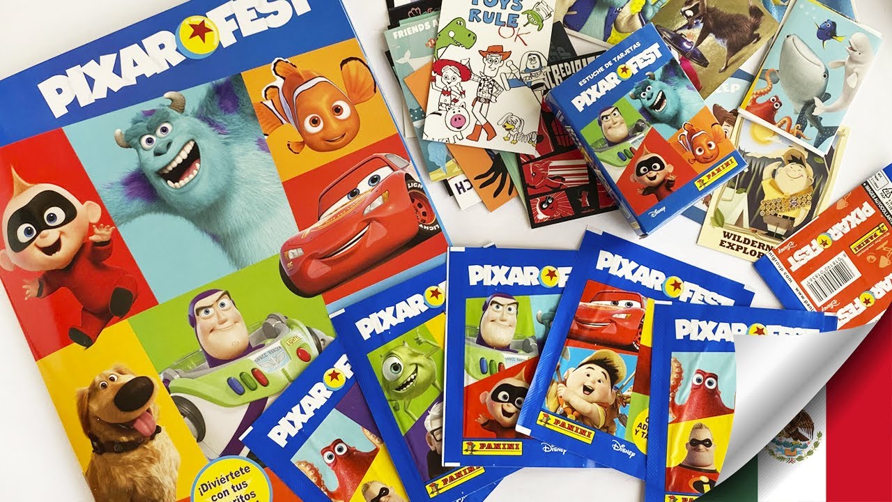El álbum que nadie voltea a ver por Qatar 🐟  PIXAR Fest, Disney Panini