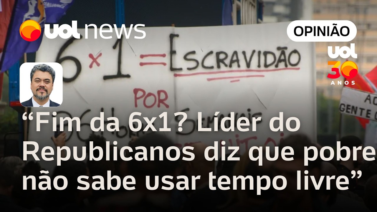 Deputado reforça preconceito ao dizer que pessoas não saberiam o que fazer com fim do 6x1| Sakamoto