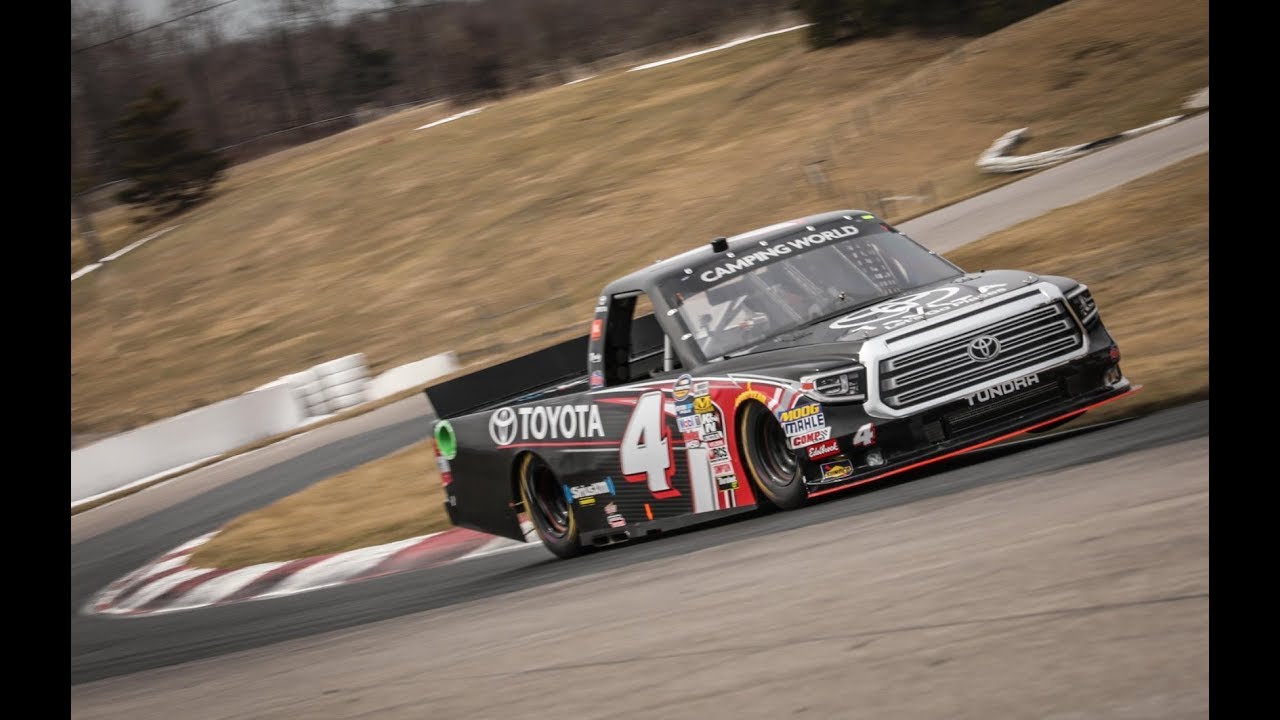 Will Rodgers NASCAR Truck Test - Mosport CTMP - Onboard