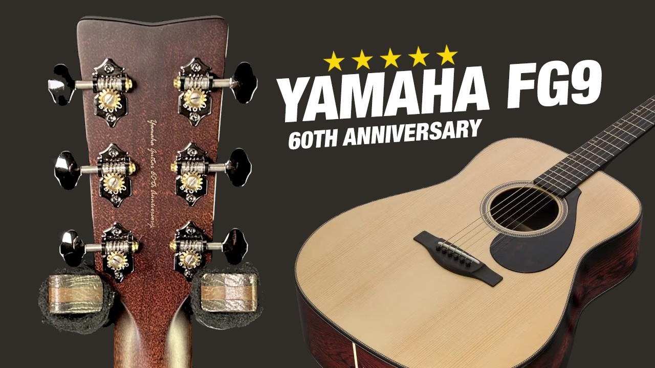 The FG9 Just Got Better (60th Anniversary of Yamaha)