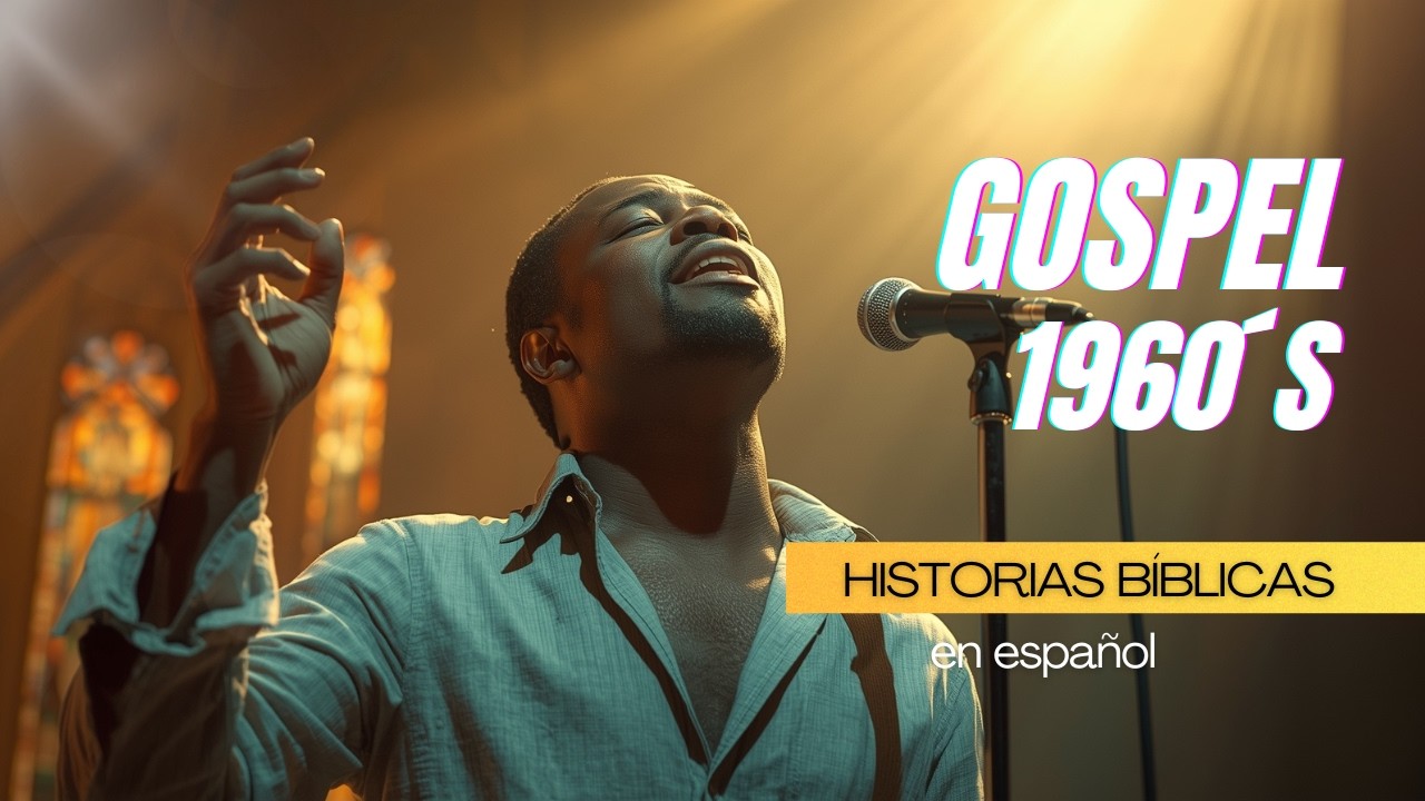Gospel 1960 Mix | Historias bíblicas de David, Moisés, Daniel y Más | 30 Min de Música Cristiana