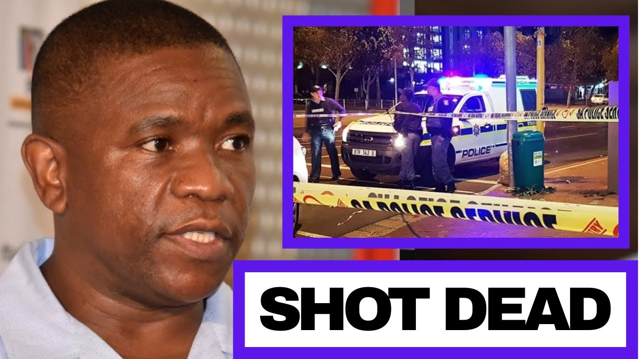 WHO SHOT MKHWANAZI? South Africa's top Cop Assassinated in Shocking Attack