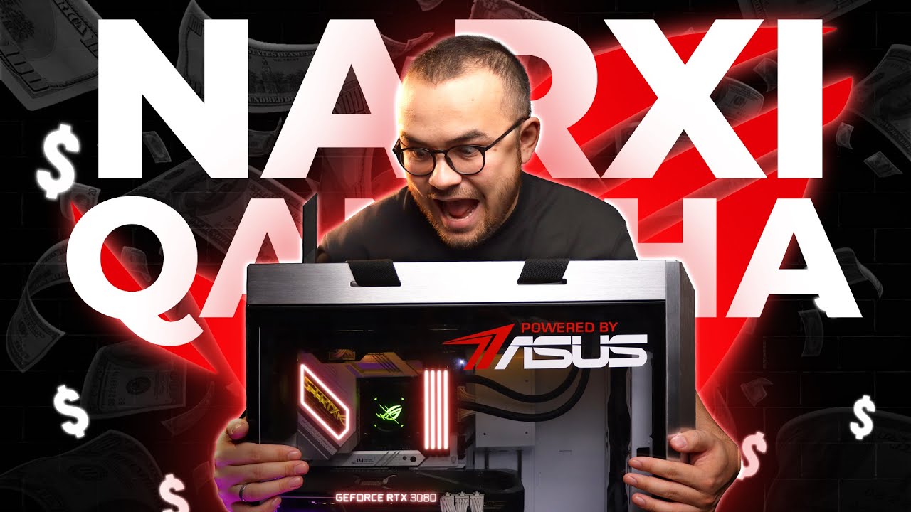 MASHINA NARXIDAGI KOMPYUTER: RTX3080, i9-12900KF VA 400FPS