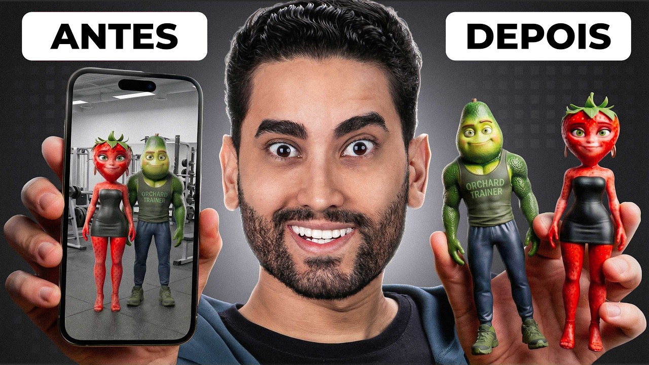 Como TRANSFORMAR IMAGENS em 3D com IA | Do ZERO a IMPRESS&Atilde;O
