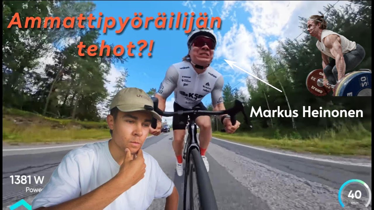 Reagoidaan Markus Heinosen videoon meidän joukkueesta!