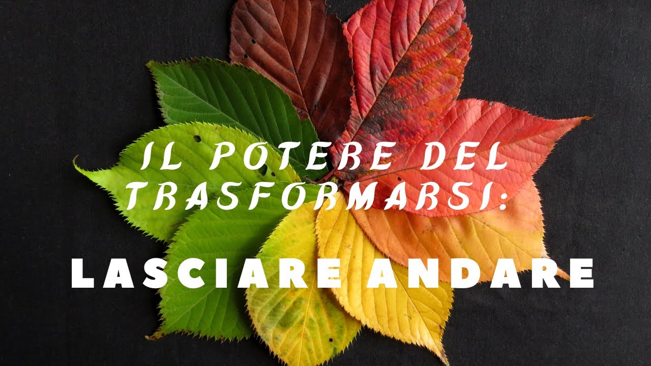 Il Potere del Trasformarsi: LASCIARE ANDARE