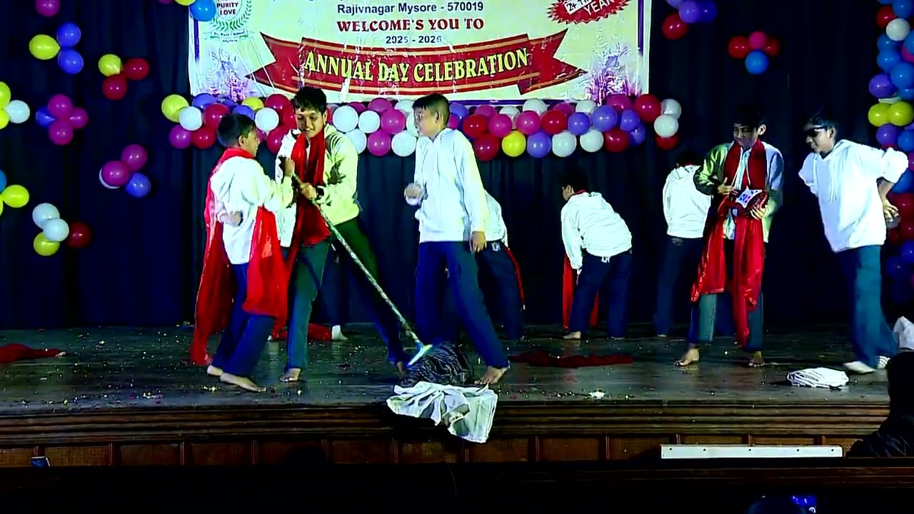 Annual Day Celebration 2025-26 Performance By  Higher  School  Students  Boys Funny Dance