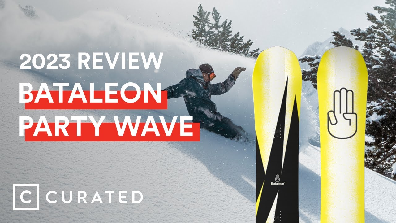 2023 Bataleon Party Wave Snowboard Review | Curated