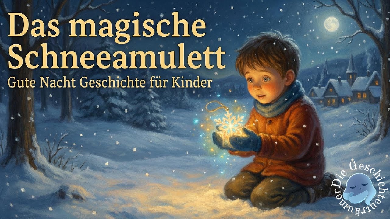 Das magische Schneeamulett – Gute Nacht Geschichte für Kinder