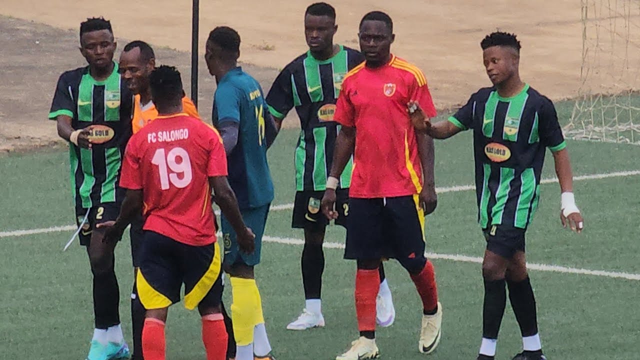 AS NYUKI 2-1 FC SALONGO intégralité du match 