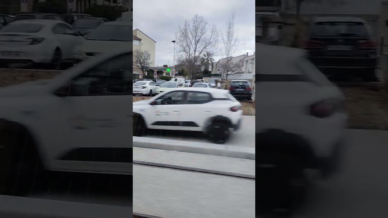 VOYAGE DANS LE TRAMWAY LIGNE 5 DIRECTION, CLAPIERS À MONTPELLIER SAISON 1