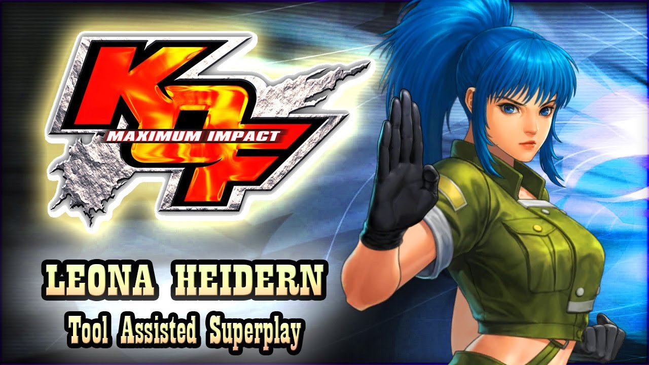 【TAS】KOF MAXIMUM IMPACT - (PS2) LEONA HEIDERN