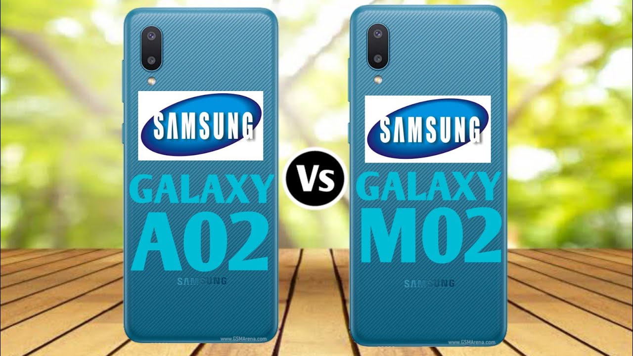 Samsung Galaxy A02 Vs Samsung Galaxy M02