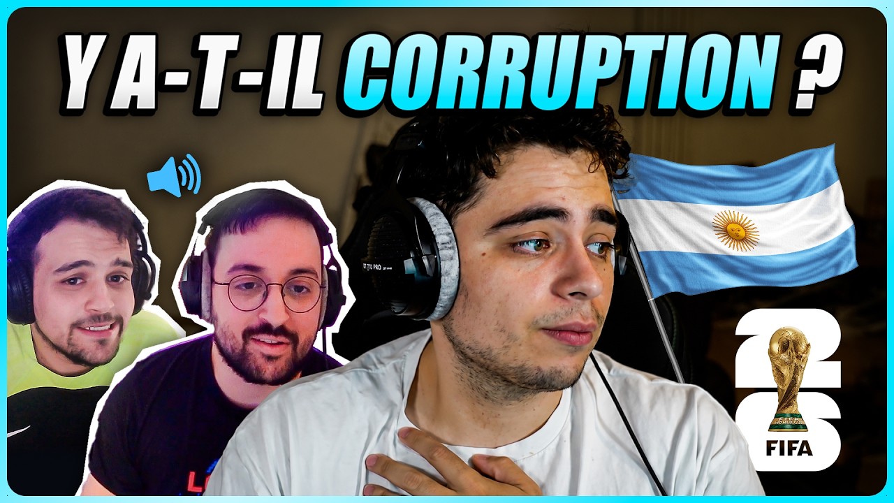 Kameto, Etoiles et Ghali d&eacute;battent du complot entre l'Argentine et la FIFA