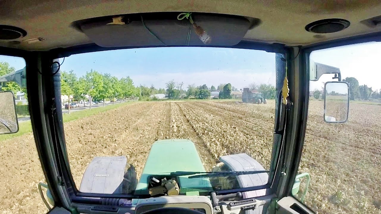 Cab View | Fendt Favorit 818 + Maschio Attila | Farm and Field