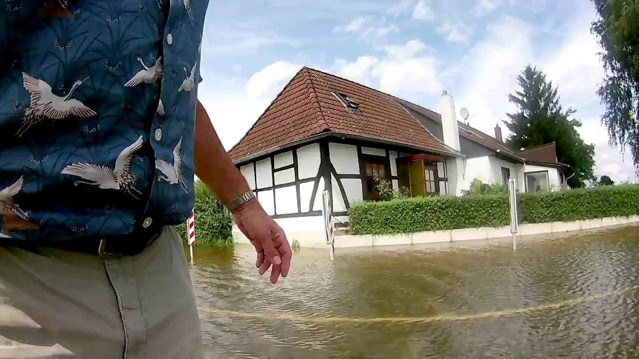Hochwasser Bordenau/Neustadt am Rbge./Niedersachsen, Juli 2017