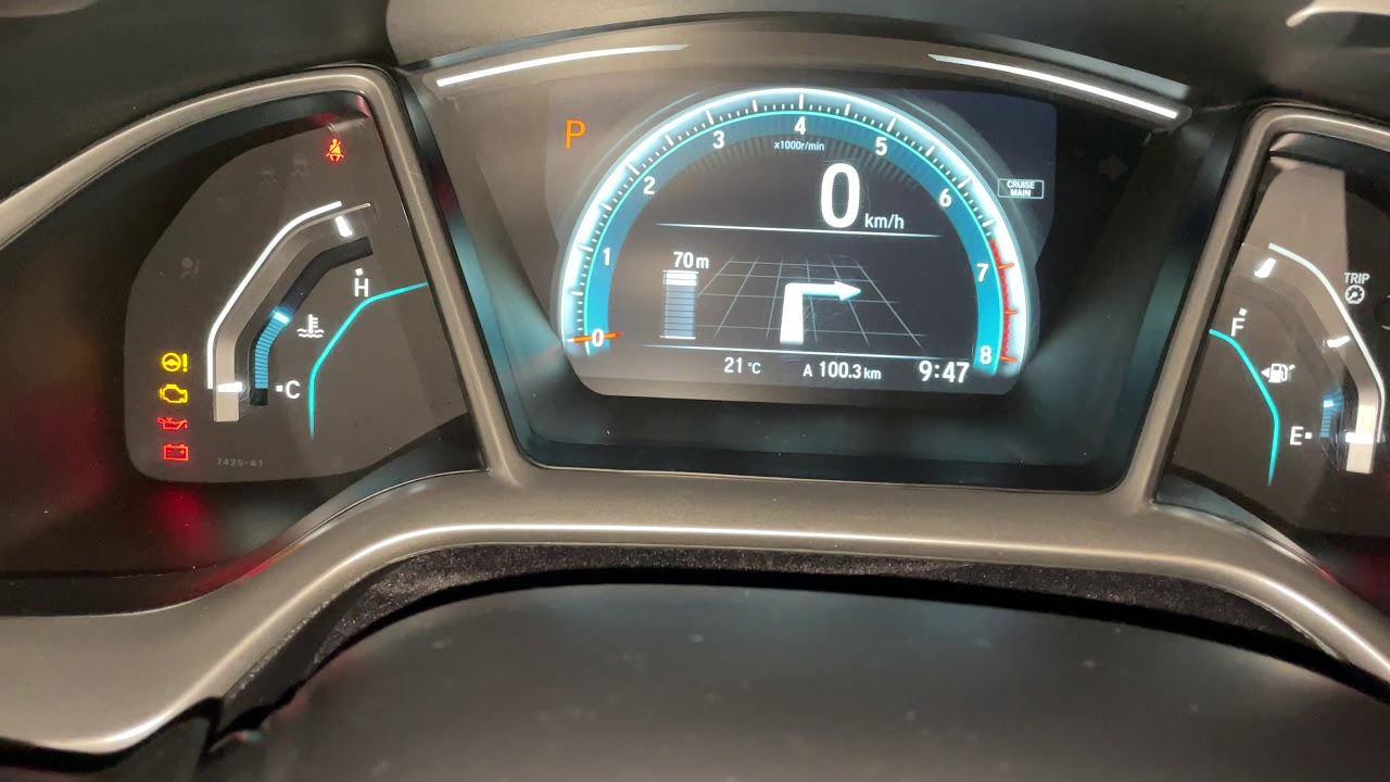 Instalar Honda Hack no Civic G10 + Waze curva a curva no Painel