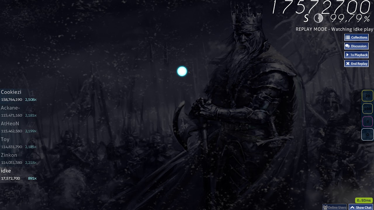 osu! | idke | Bal-Sagoth - The Obsidian Crown Unbound  [Onslaught] 99.37% FC #1 512pp