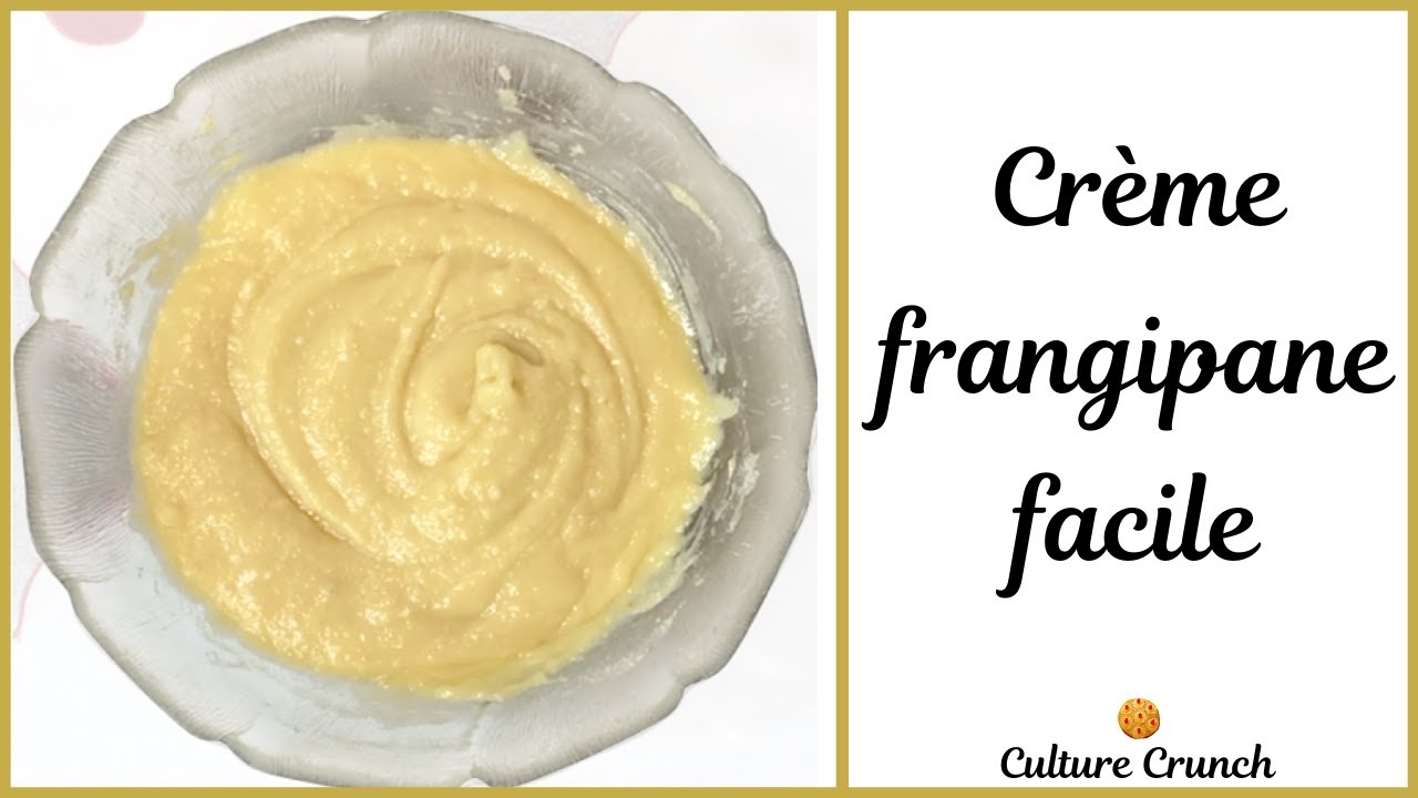 LA CRÈME FRANGIPANE FACILE