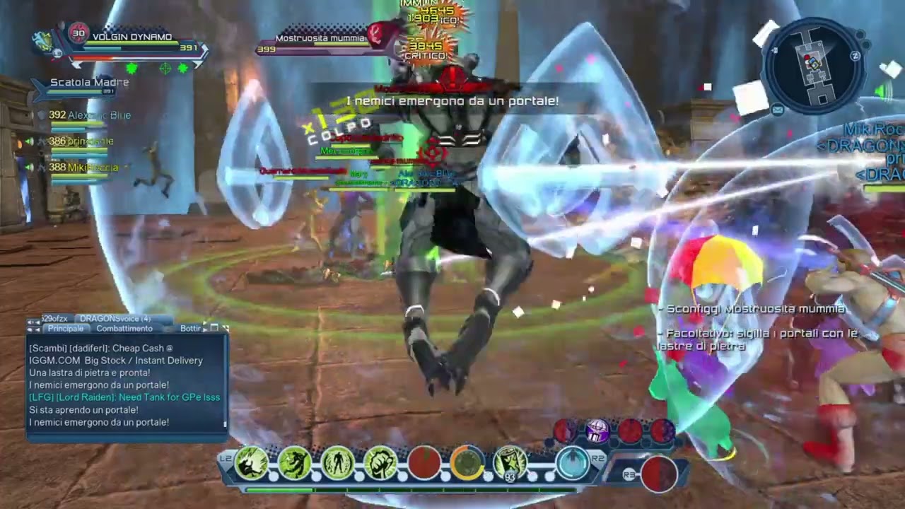 DCUO GpE  Feat First Boss - no close portals - no healer