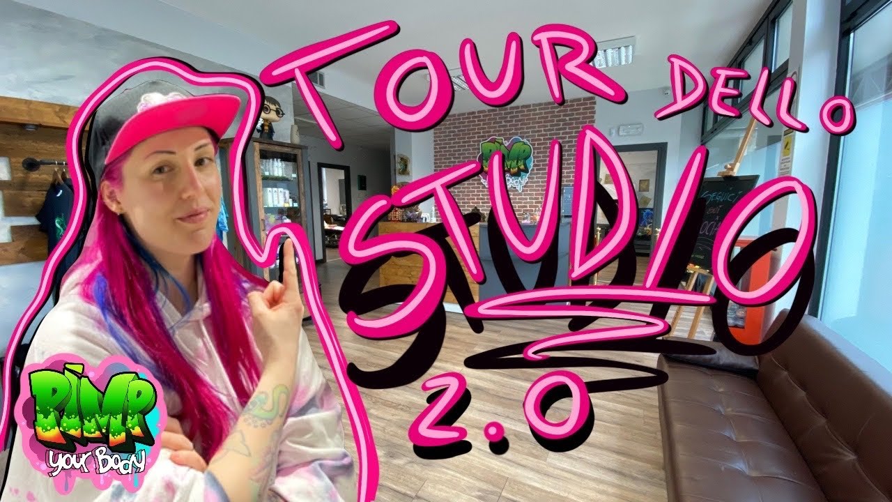 Tour del mio nuovo studio di tatuaggi a Cornedo Vicentino: Pimp your Body!