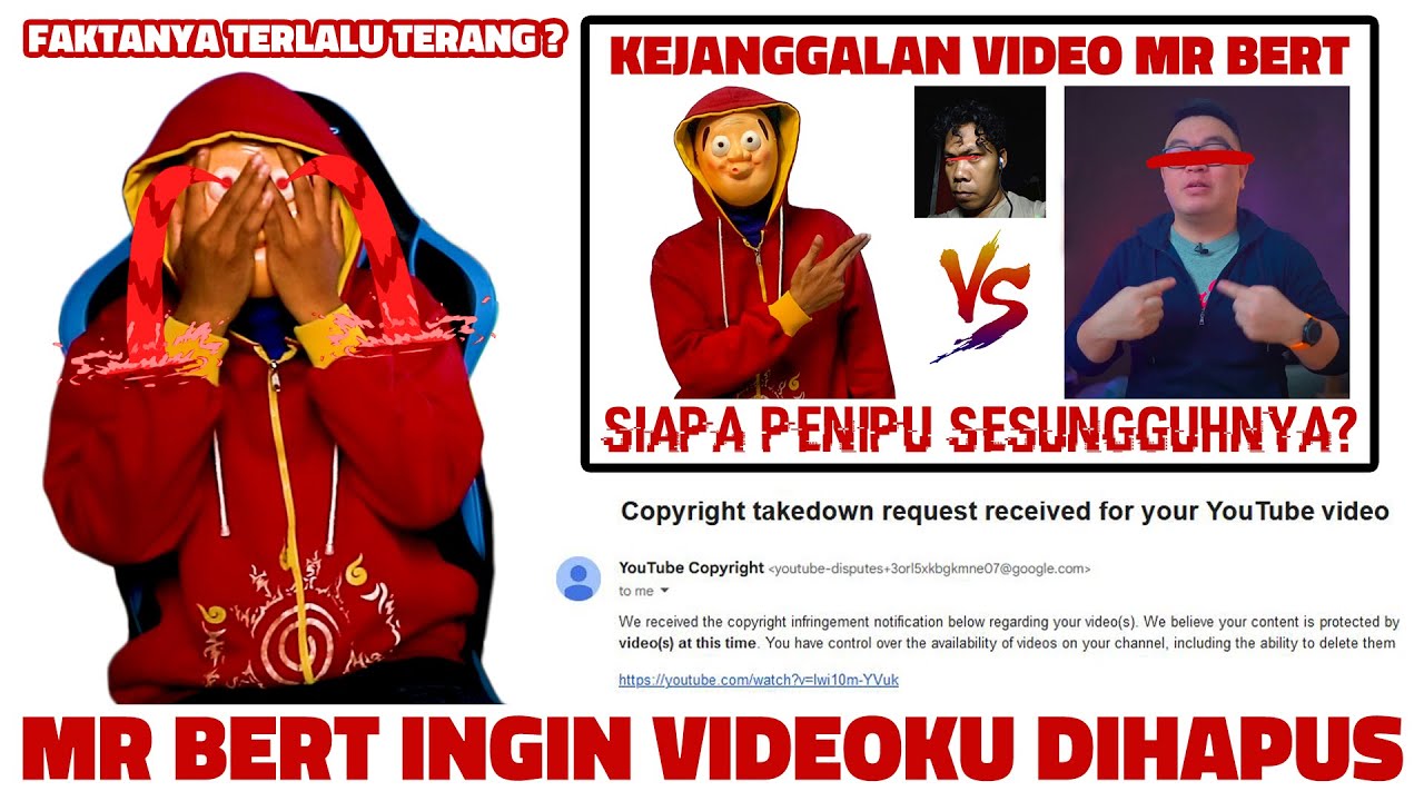 MR BERT INGIN VIDEOKU DIHAPUS YOUTUBE 😭😭😭 | TalKomputer Eps. 63.5