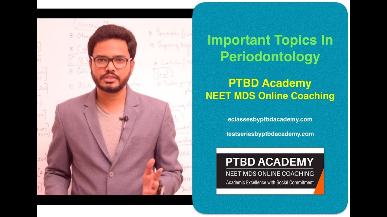 Important Topics In Periodontology