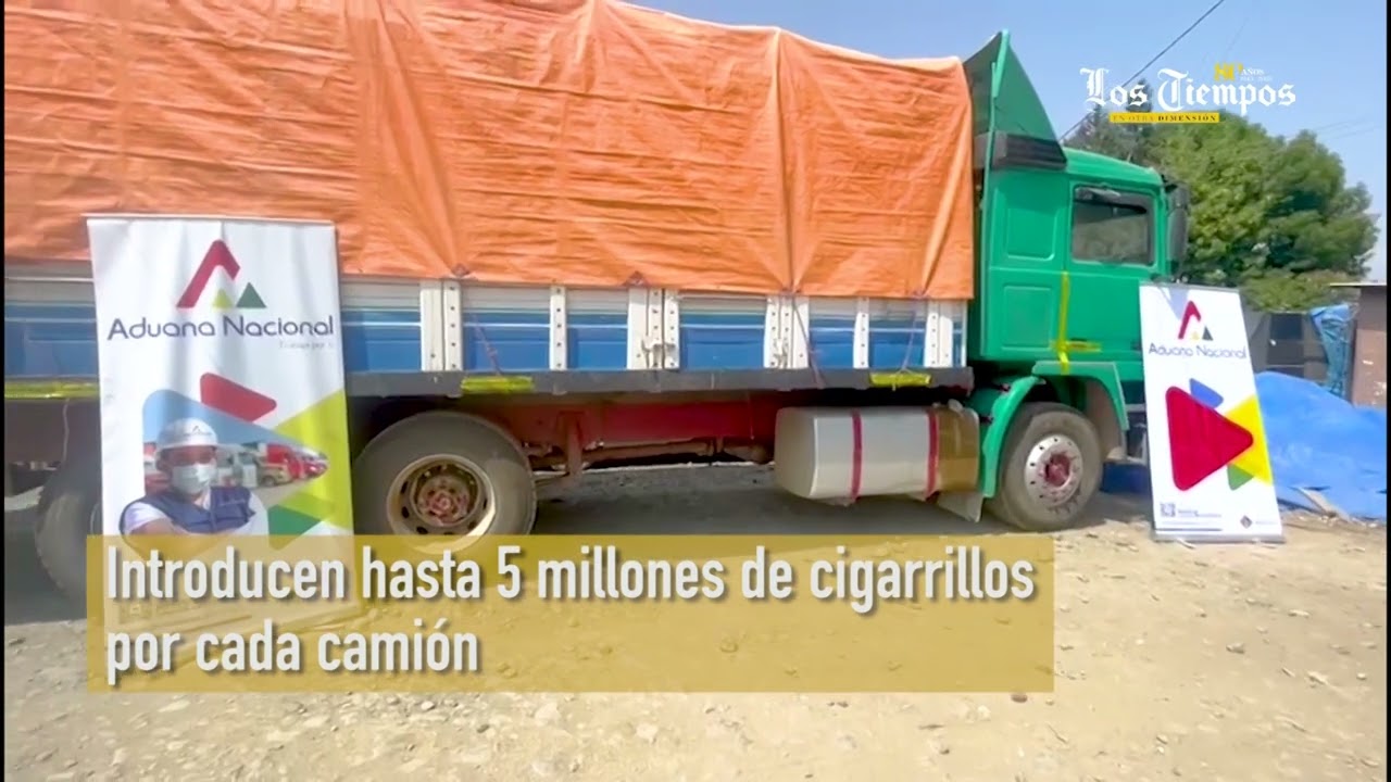 La ruta del contrabando del cigarro Paraguay - Bolivia