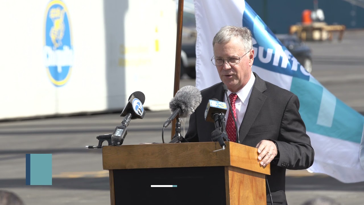Port of Wilmington Opening event RTGs