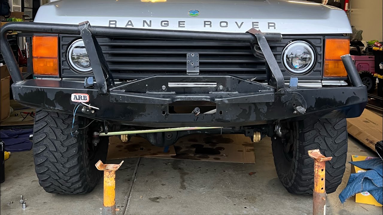 Restoring a FREE ARB Bumper for My Range Rover Classic