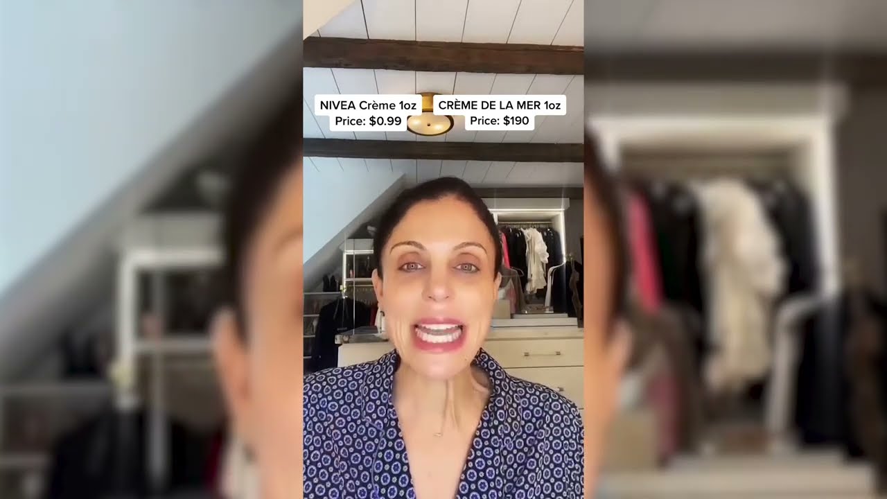 Nivea Cr&eacute;me VS La Mer Cr&eacute;me with Bethenny Frankel