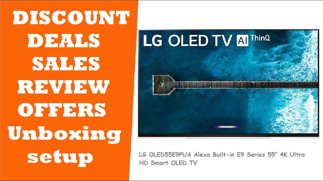 LG OLED55E9PUA Alexa Built-in E9 Series 55