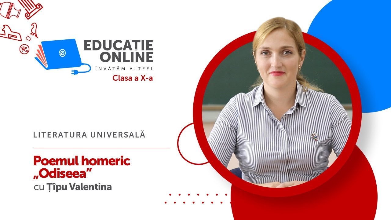 Literatura universală, clasa a X-a, Poemul homeric „Odiseea”