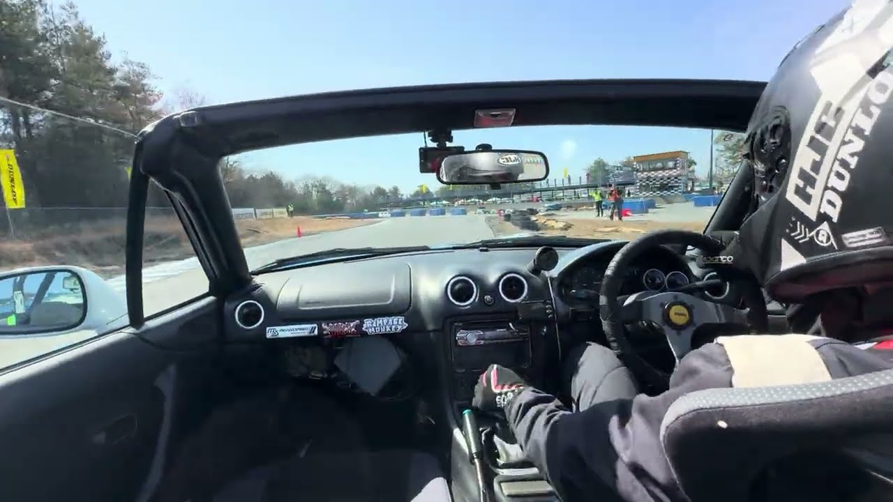 20260301  近畿ミドルジムカーナ　第1戦　名阪C  一ヒート目　車載　NB8C